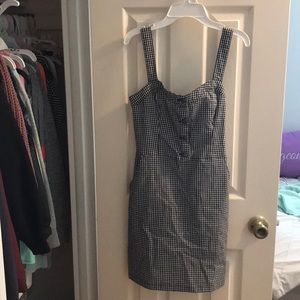 Plaid miniskirt dress from Hollister
